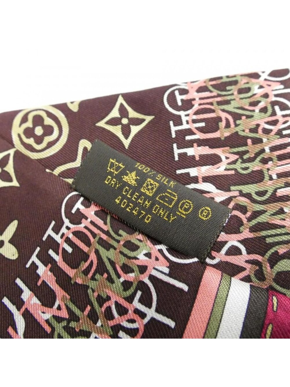 Louis Vuitton Bandeau Monogram Map Scarf - Picture 3 of 3